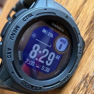 Garmin Solar Instinct Mens Watch Instinct is a GPS smartwatch